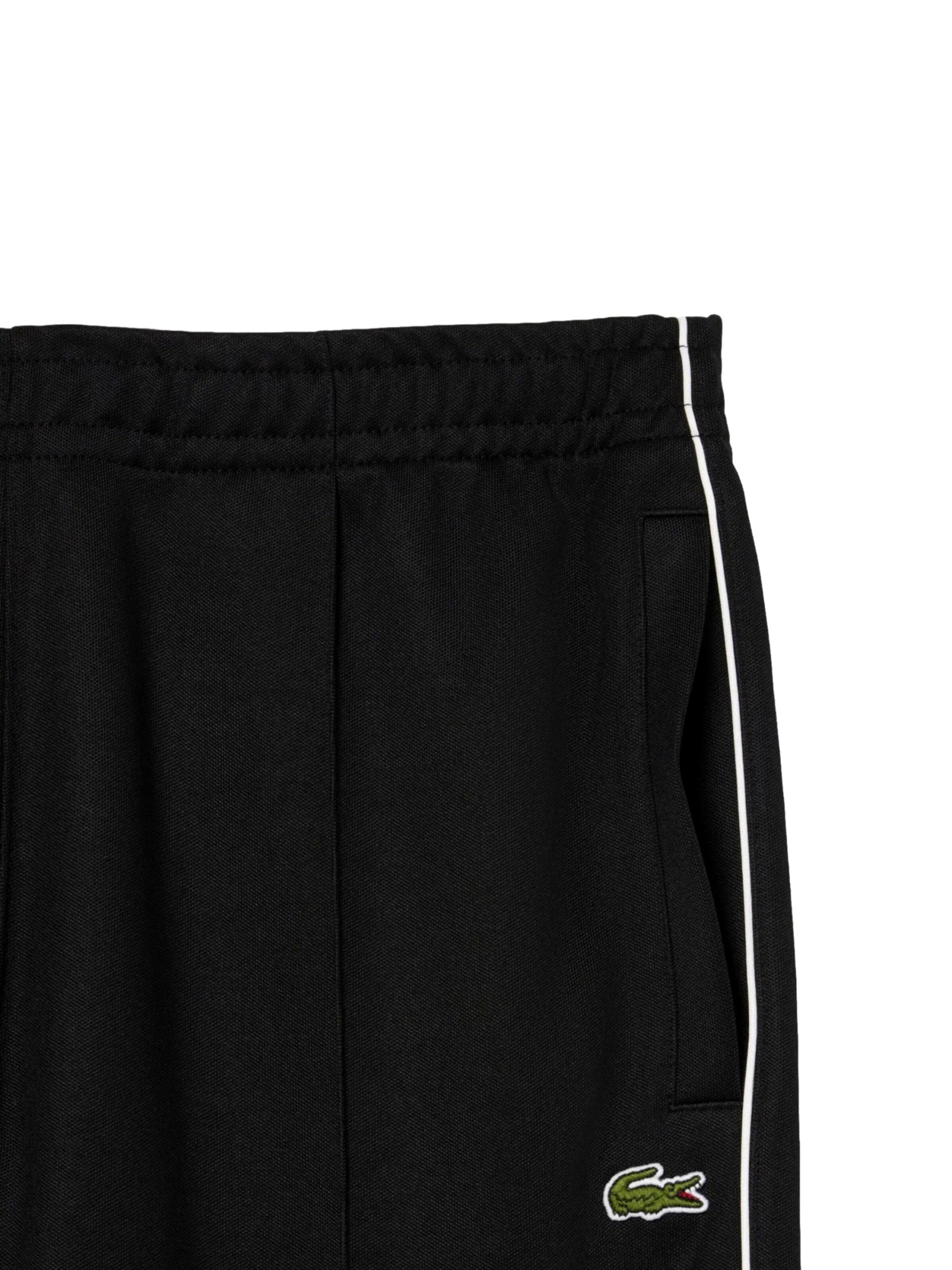 Regular Pantalon de sport LACOSTE en noir