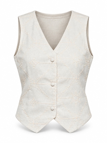 Ombre Weste‌‌ in Beige: Vorderseite
