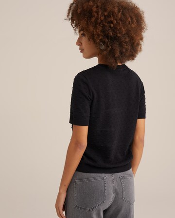 WE Fashion Sweater in Black
