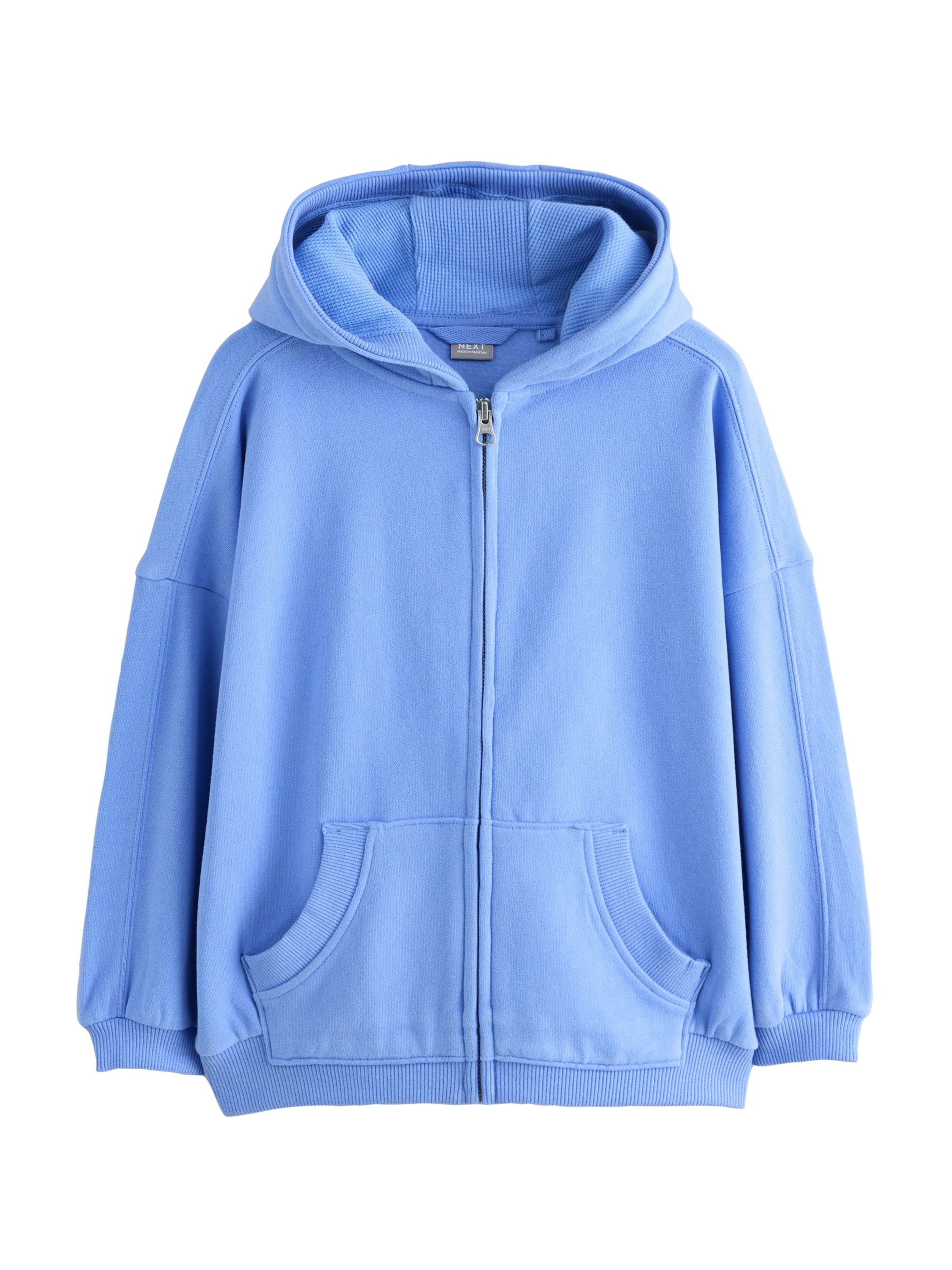Next Mikina – modrá: přední strana