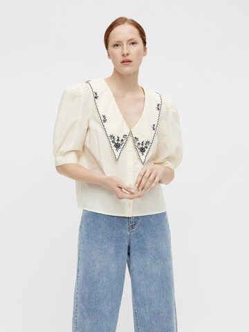 OBJECT Blouse 'Nida' in White: front