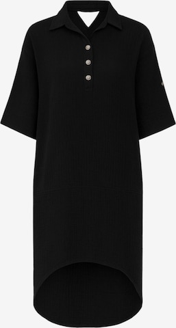 WENOR Blusenkleid 'Mira' in Schwarz: Vorderseite
