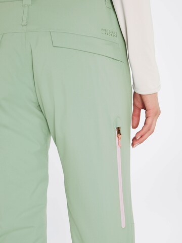 PROTEST Regular Workout Pants 'CARMACKS' in Green