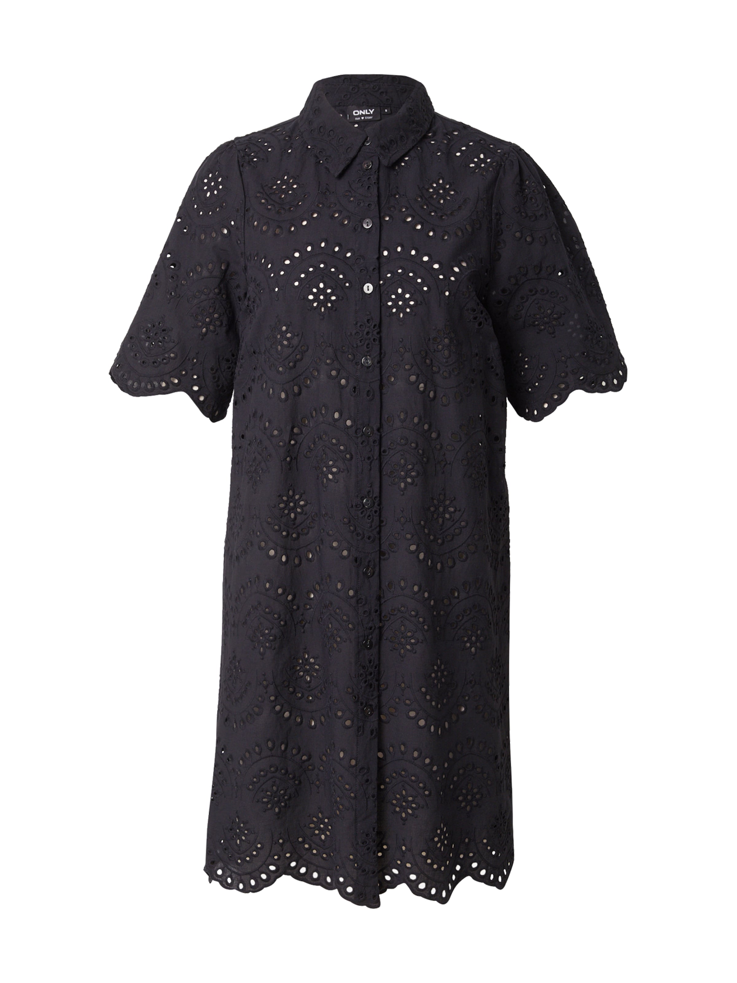 ONLY Μπλουζοφόρεμα 'ONLValais' σε μαύρο: μπροστά