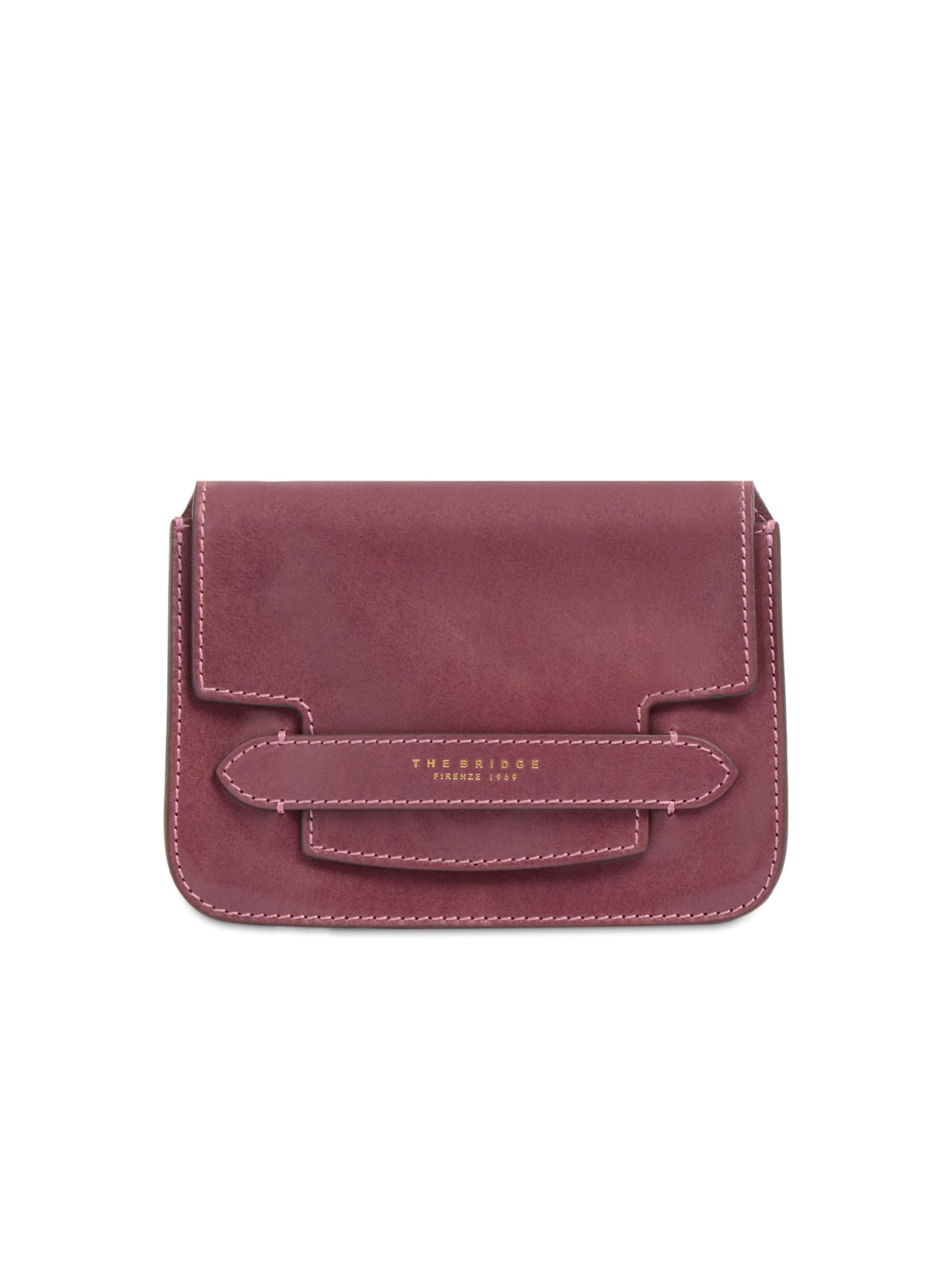 The Bridge Crossbody bag in Pink: front