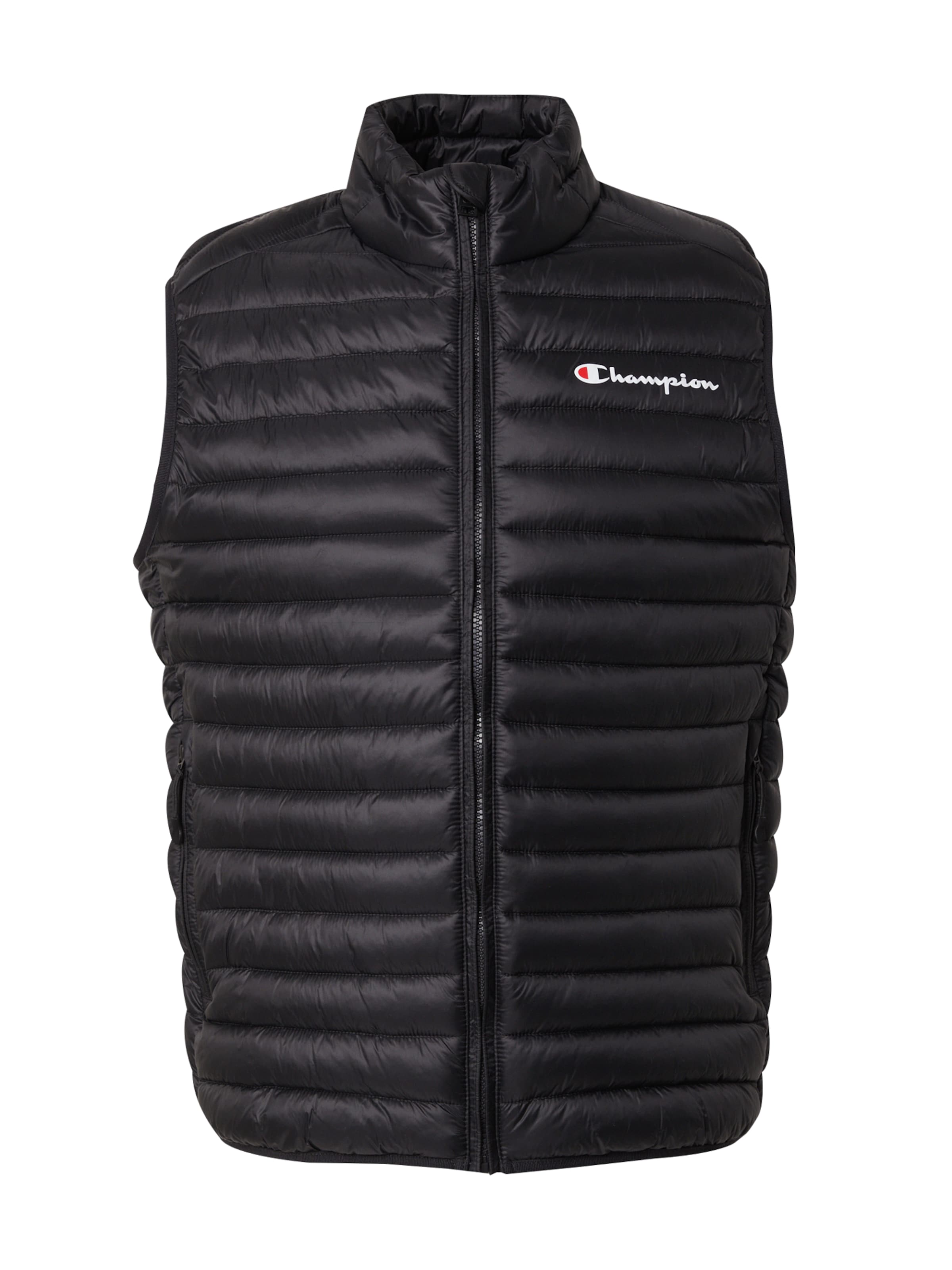 Champion Authentic Athletic Apparel Γιλέκο σε μαύρο: μπροστά