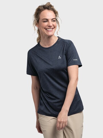 T-shirt fonctionnel 'Tauron' Schöffel en bleu : devant