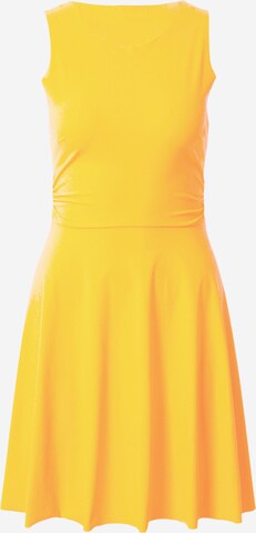 PATRIZIA PEPE Obleka | oranžna barva: sprednja stran