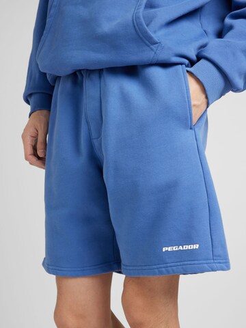Loosefit Pantaloni di Pegador in blu