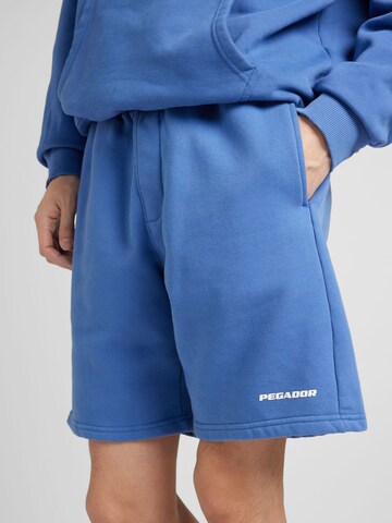 Pegador Loosefit Shorts in Blau