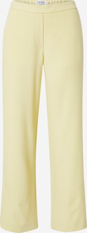 MSCH COPENHAGEN Loose fit Trousers in Yellow: front