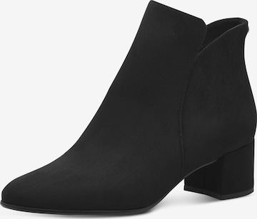 Bottines Tamaris en noir : devant