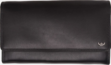 GOLDEN HEAD Wallet 'Polo' in Black: front