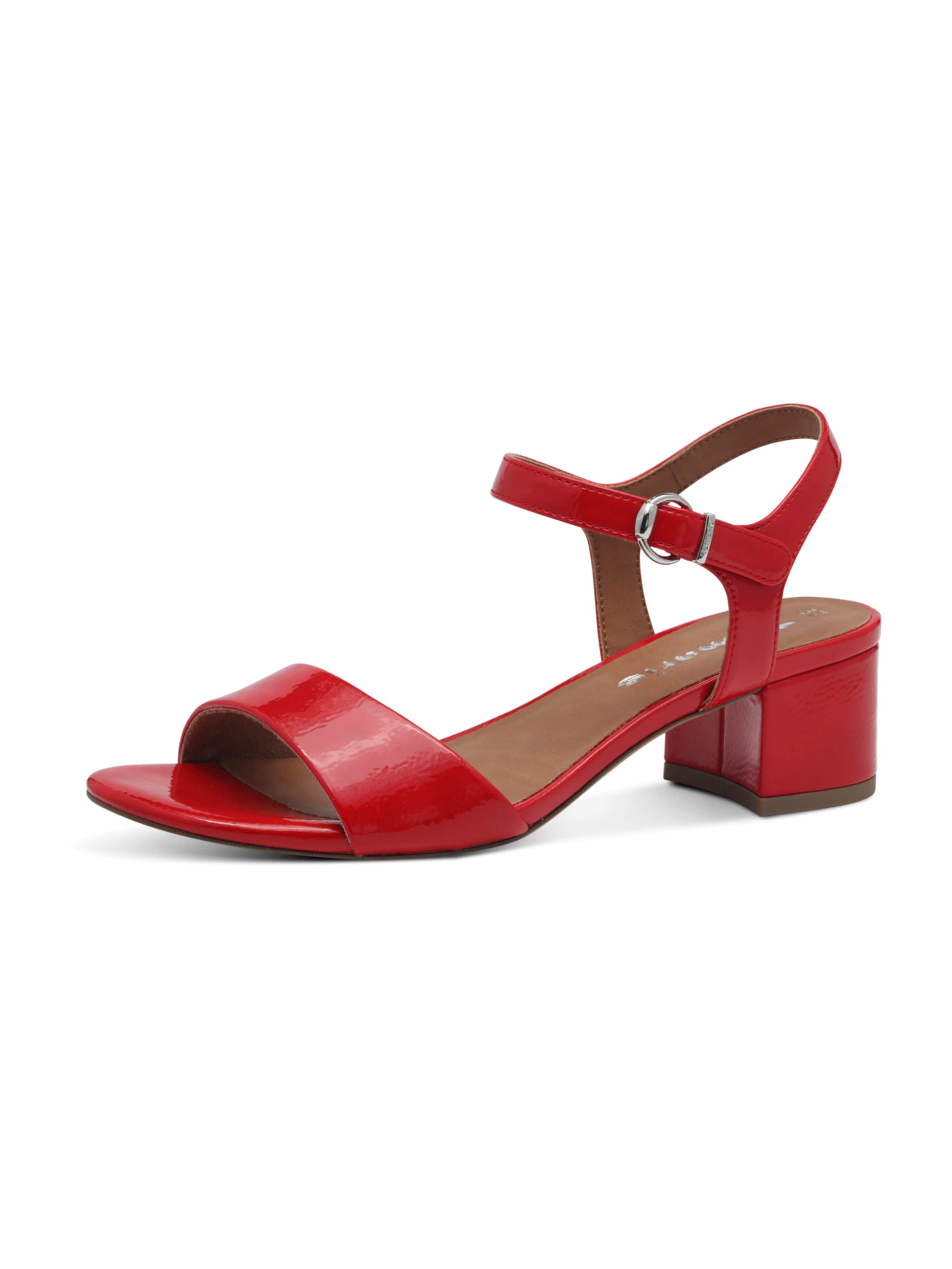 Tamaris Remienkové sandále - Červená: predná strana