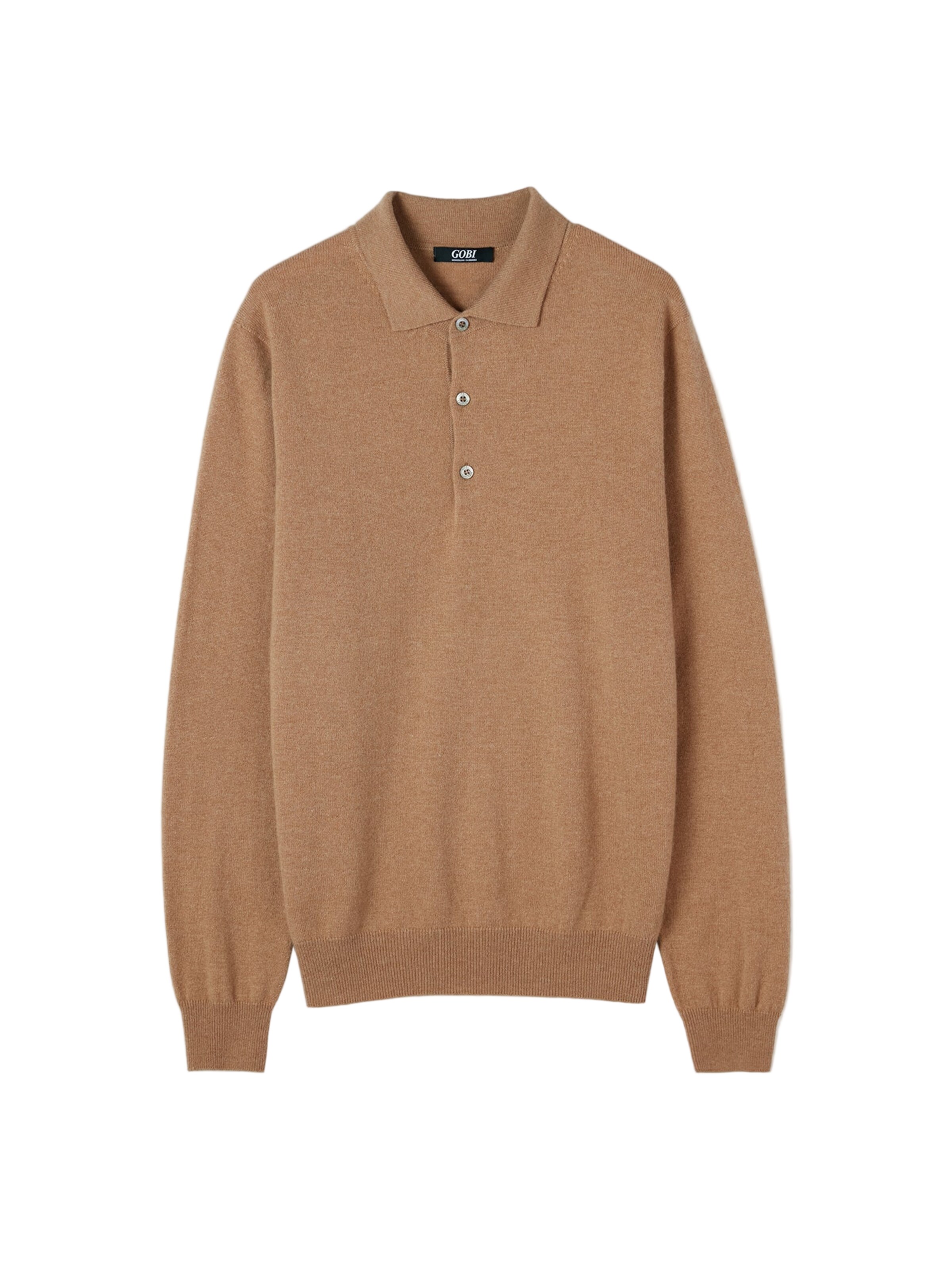 GOBI Cashmere Sweater in Beige: front
