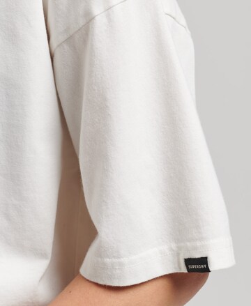 T-shirt Superdry en blanc