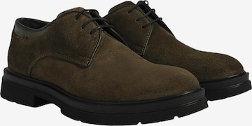 Desa Veterschoen 'Schnürschuhe' in Groen: voorkant