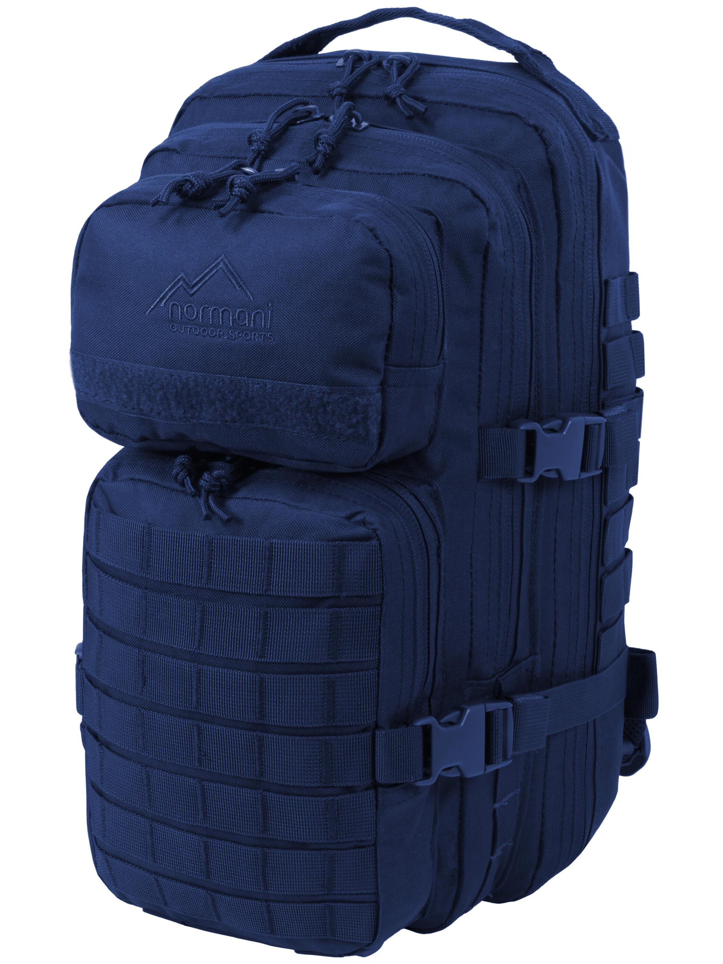 normani - Mochila en azul: frente