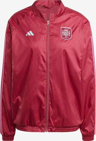 ADIDAS PERFORMANCE Athletic Jacket 'Spanien' in Red: front