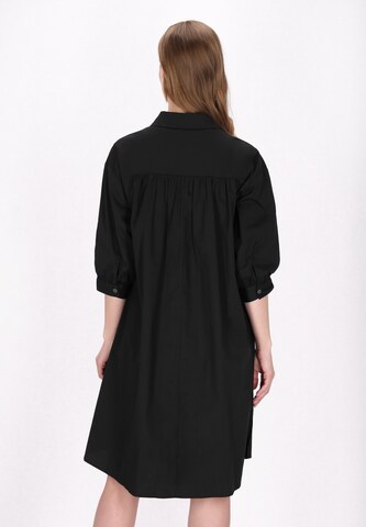 DreiMaster Klassik - Vestido camisero 'Classic Look' en negro