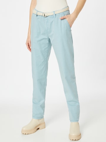 ESPRIT Regular Chino Pants in Blue: front
