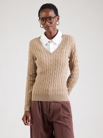 Pullover di GANT in grigio: frontale