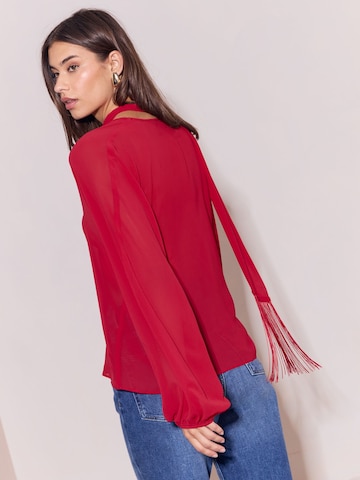 Lipsy Blouse in Red