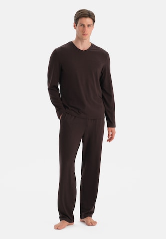 Dagi Pyjama in Braun