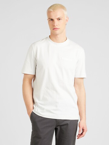 T-Shirt BOSS en blanc : devant