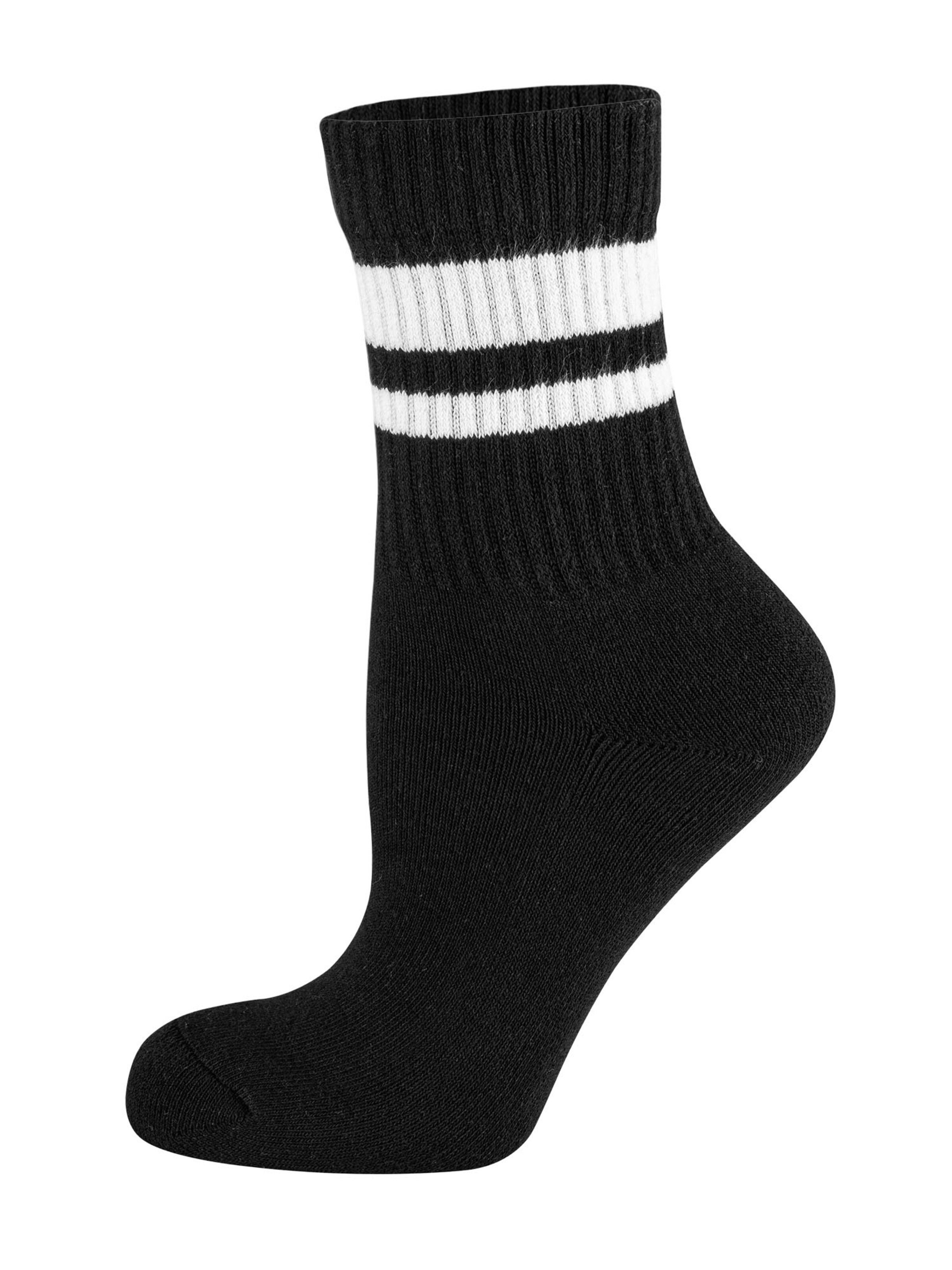 Nur Die Socks ' Frotteesohle ' in Black