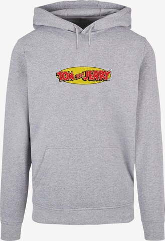 ABSOLUTE CULT Sweatshirt 'Tom and Jerry' in Grijs: voorkant