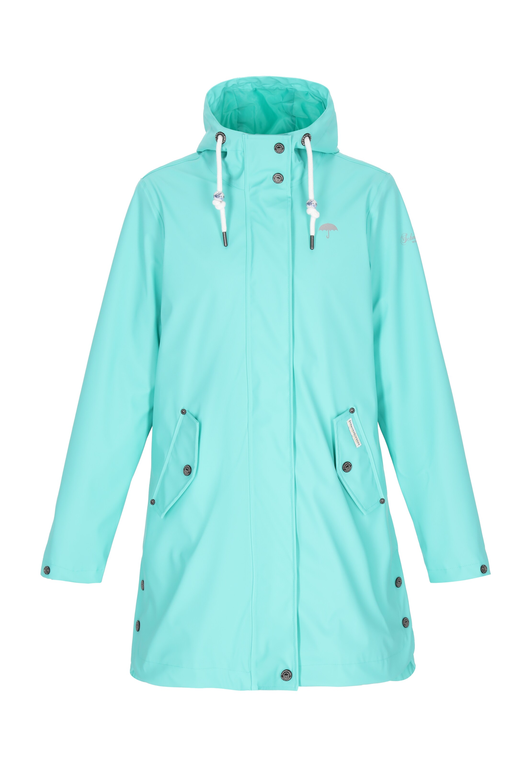 Schmuddelwedda - Sobretudo funcionais em verde: frente