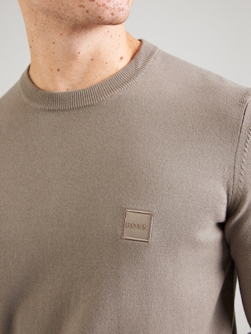 BOSS Svetr 'Kanovano_S' – béžová