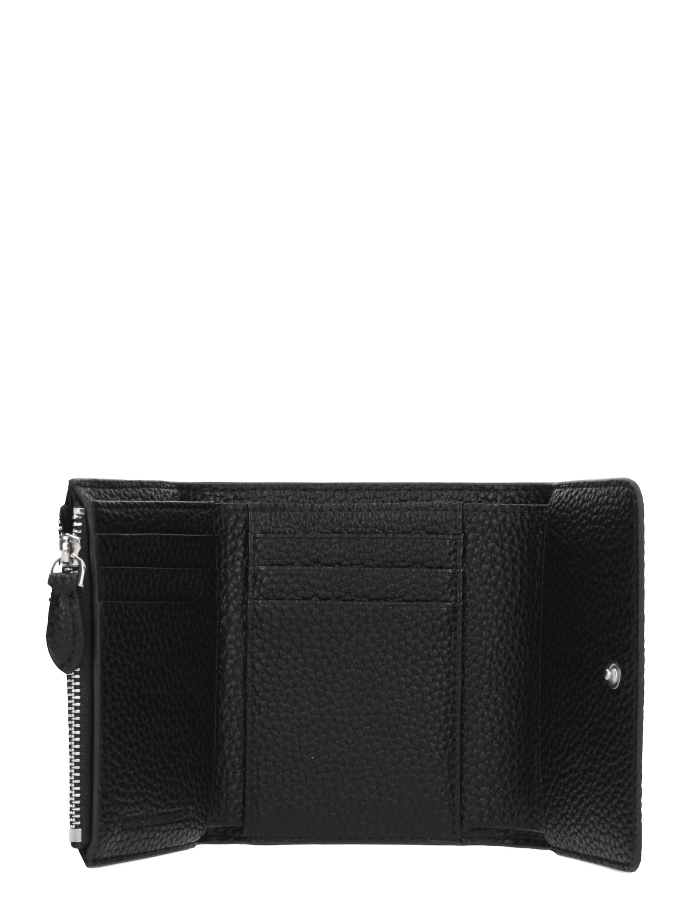 Porte-monnaies 'IKON' Karl Lagerfeld en noir