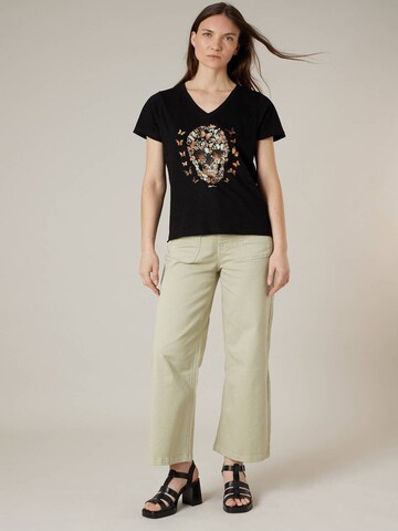 Deeluxe Shirt 'Butterskull' in Zwart