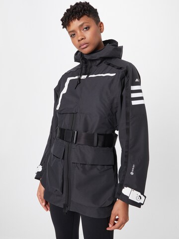 ADIDAS TERREX Outdoor Jacket 'Xploric' in Black: front