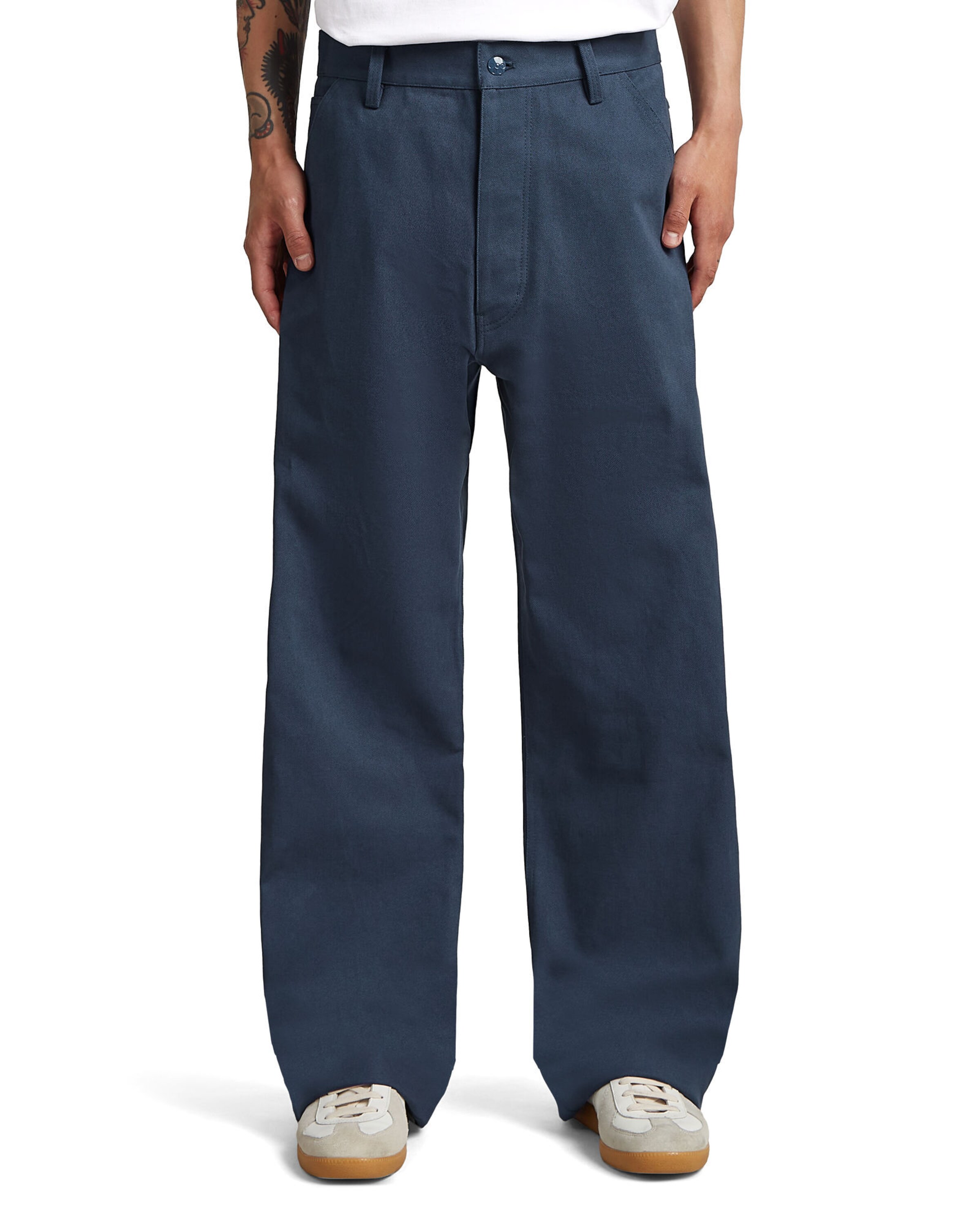 G-STAR Loosefit Hose 'MN Type 96' in Blau: Vorderseite