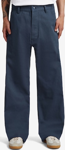 Loosefit Pantalon chino G-STAR en bleu : devant
