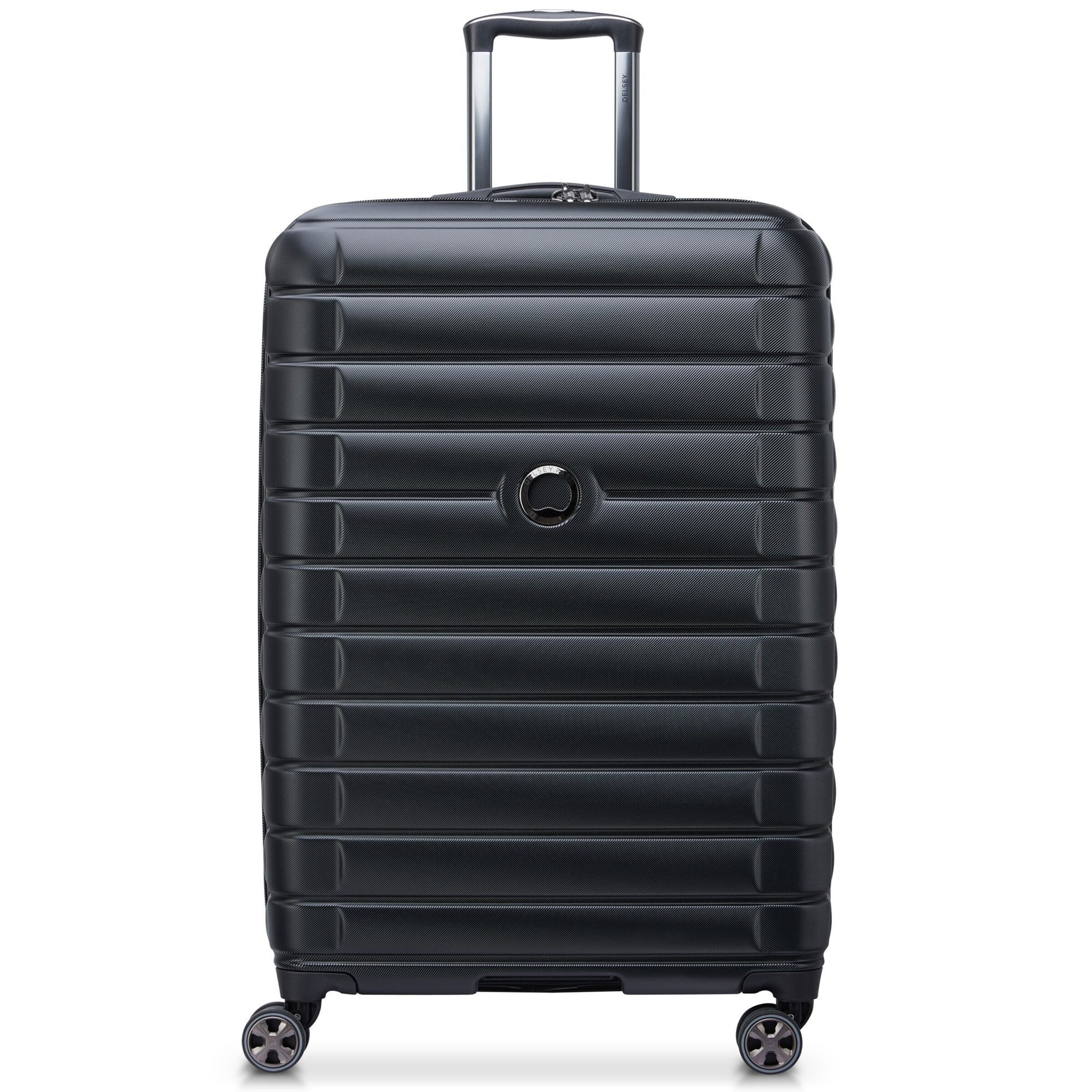Trolley di Delsey Paris in nero: frontale