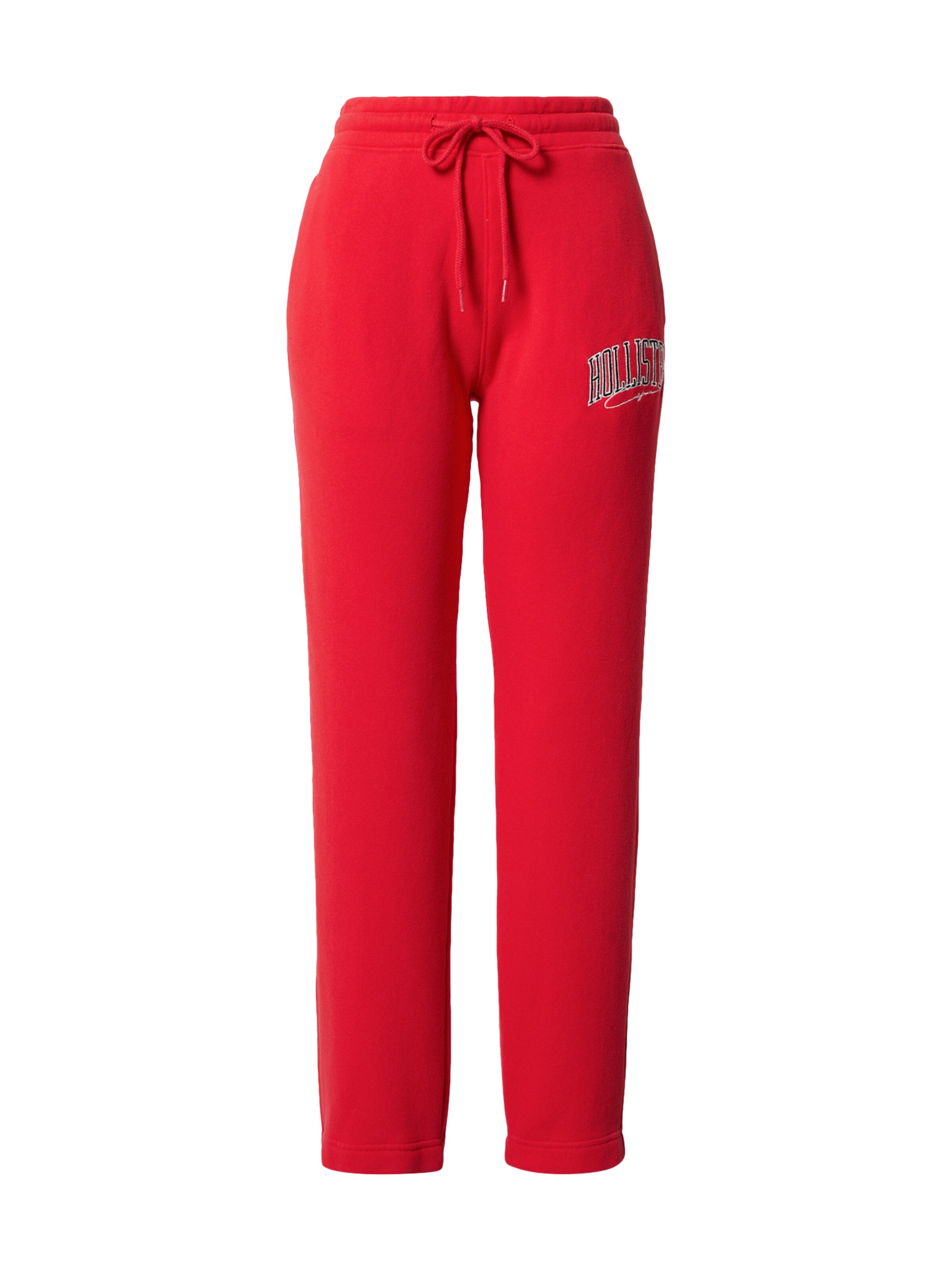 B5K1v Donna HOLLISTER Pantaloni VARSITY in Rosso 