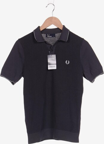 Fred Perry Shirt in S in Grey: front