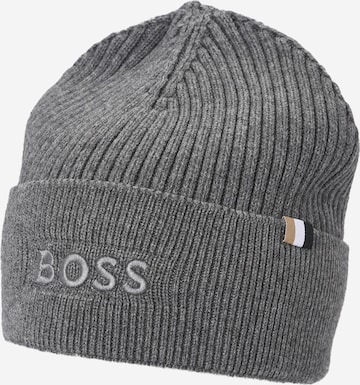 BOSS Beanie 'Magico' in Grey: front