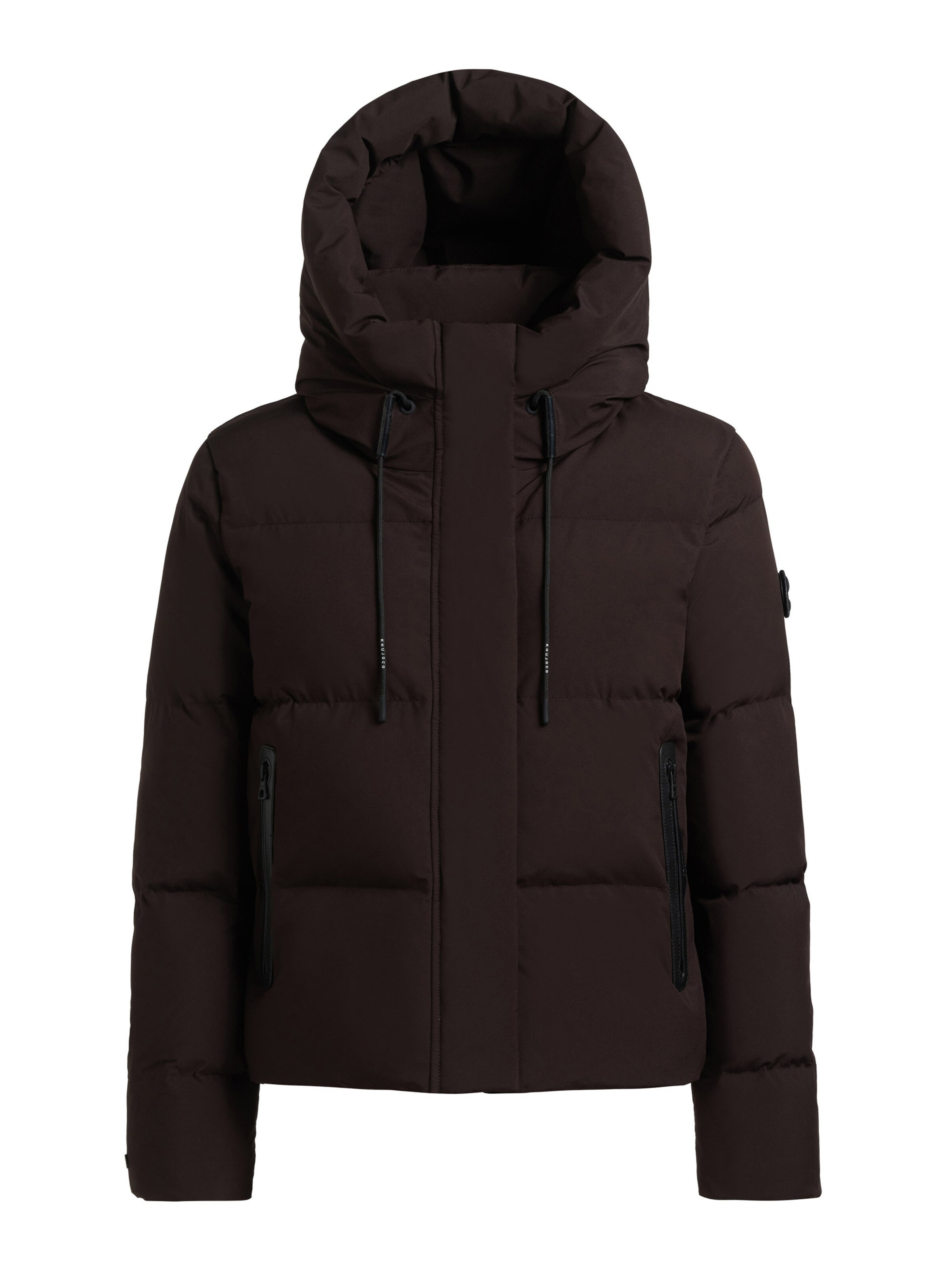 khujo Jacke 'Enits2' in Braun: Vorderseite