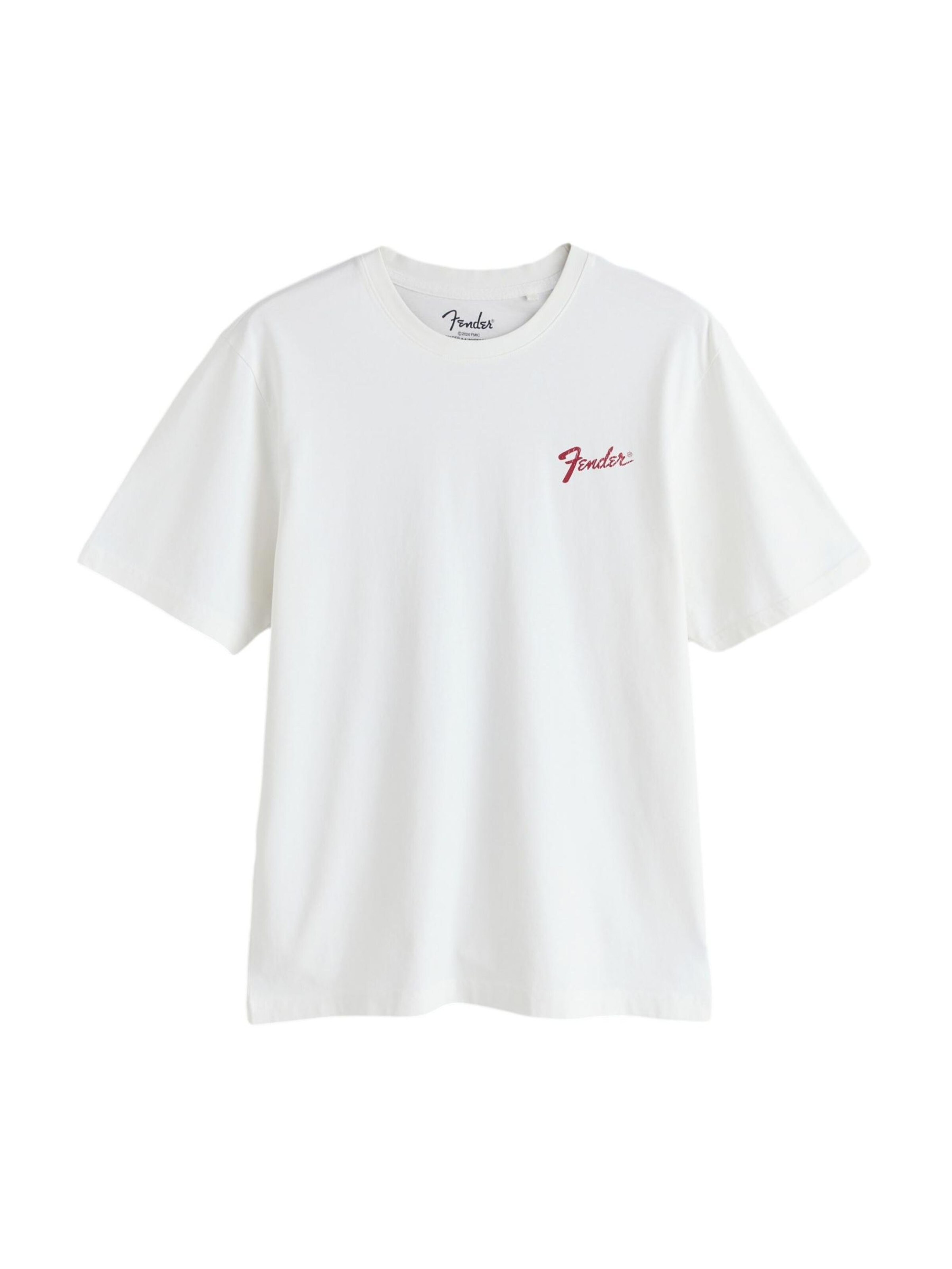 T-Shirt Next en blanc : devant