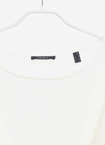 ESPRIT Longsleeve-Shirt M in Weiß
