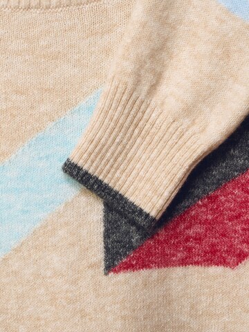 CECIL Pullover in Beige