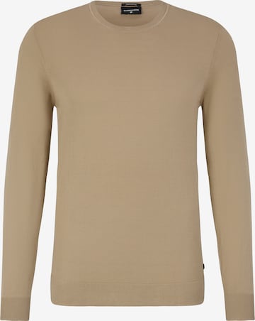 STRELLSON Sweater 'Vincent' in Brown: front
