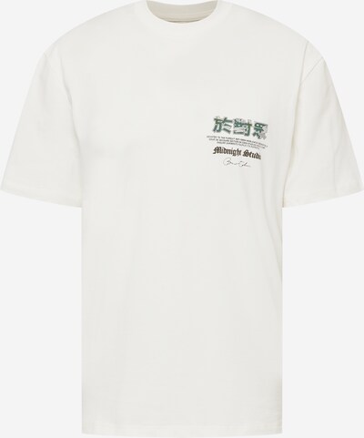 River Island Camiseta en crema / gris claro / verde oscuro / negro, Vista del producto