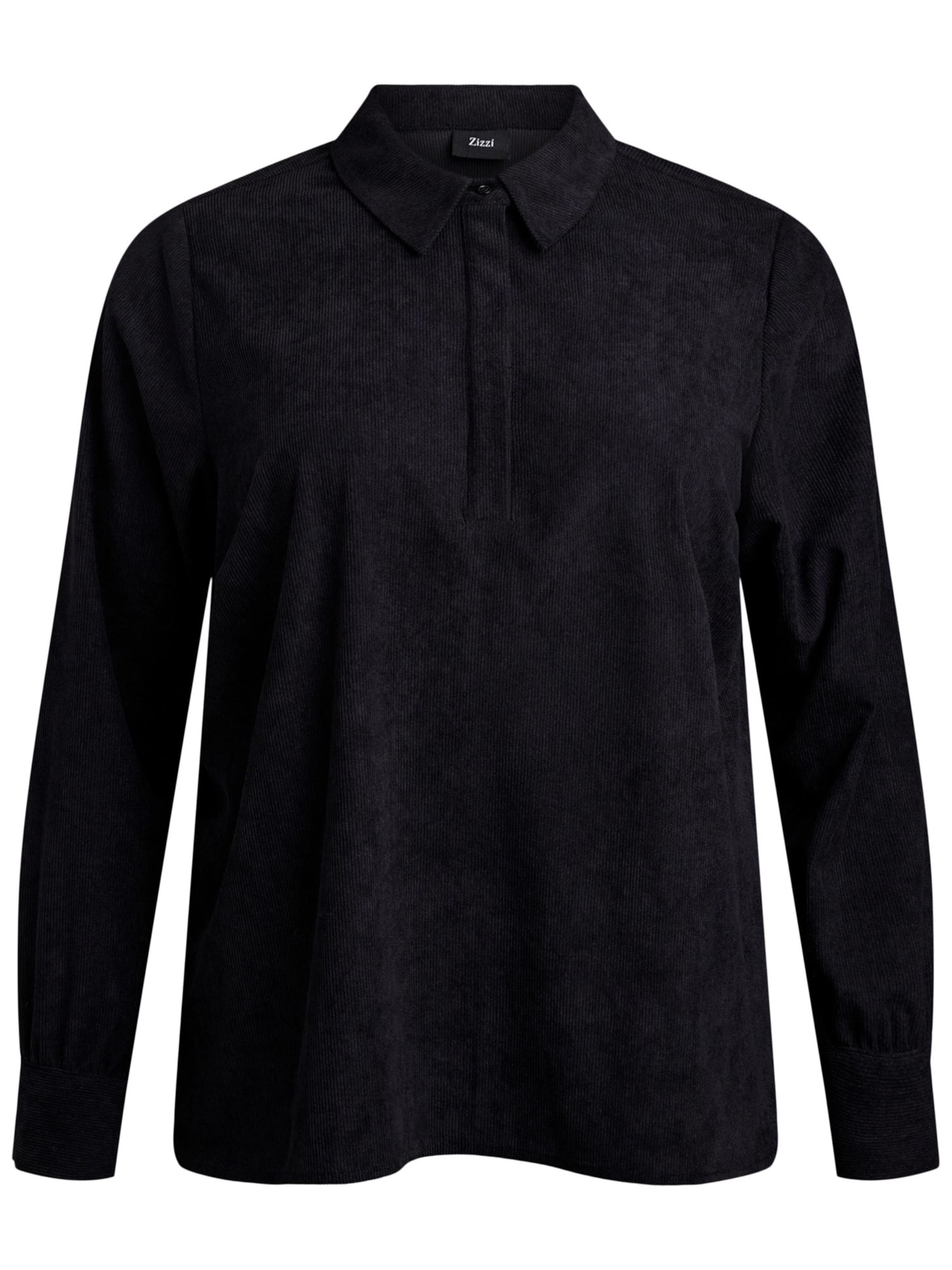 Zizzi Blúzka 'Msurine' - Čierna: predná strana