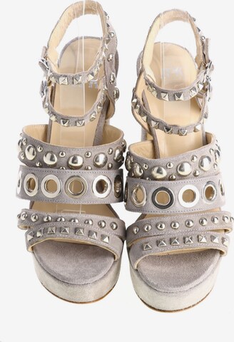 JFK Sandals & High-Heeled Sandals in 36 in Grey